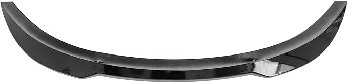 IKON MOTORSPORTS, Trunk Spoiler Compatible with 2017-2025 Tesla Model 3, Gloss Black ABS Plastic Performance Style Rear Trunk Lid Wing Spoiler, 2018 2019 2020 2021 2022