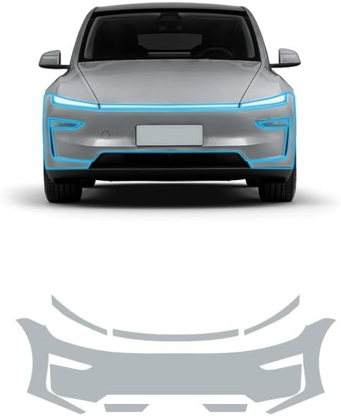 for 2025 2026 Model Y Juniper 8.5MIL TPU PPF Paint Protective Film Custom Fit Anti Scratch Self Healing Shield Guard Finishing Accessories for Bumper Headlight Fog Daytime Running Lights