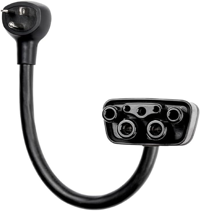 LENZ NEMA 06-20 Adapter Exclusively for Tesla Gen 2 and 3 Mobile Chargers (Verify Correct Outlet for Plug), Plug Tesla Portable Charger to 240V 6-20 Outlet at 16 Amp (14-Inch Length)
