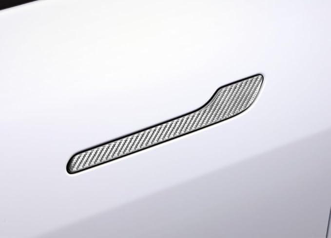 frani Exterior Door Handle Covers/Interior Door Switch Covers/Trunk Button Cover 3Pcs Silver Designed for Tesla Model 3/Y 2016-2025(Not for M3 Highland/My Juniper)