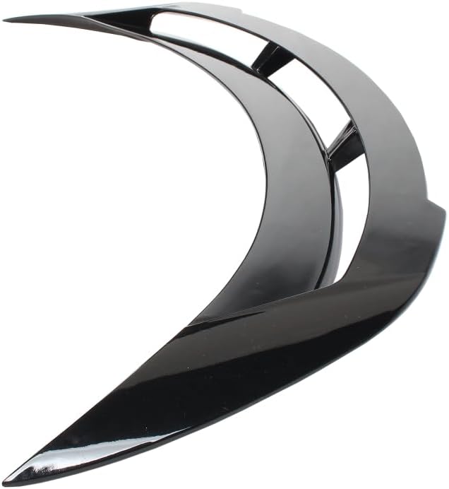 STSEV01 Rear Trunk Spoiler Wing Compatible with Tesla Model Y 2020-2024, Painted Glossy Black 2-Layer Hollow Out Performance Style DeckLid Lip Exterior Accessories