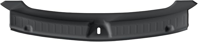 LUCKEASY Rear Bumper Guard for Tesla Model Y Juniper 2025 2026 Rear Trunk Bumper Guard Sill Cover Protector For Model Y Accessories TPE Black