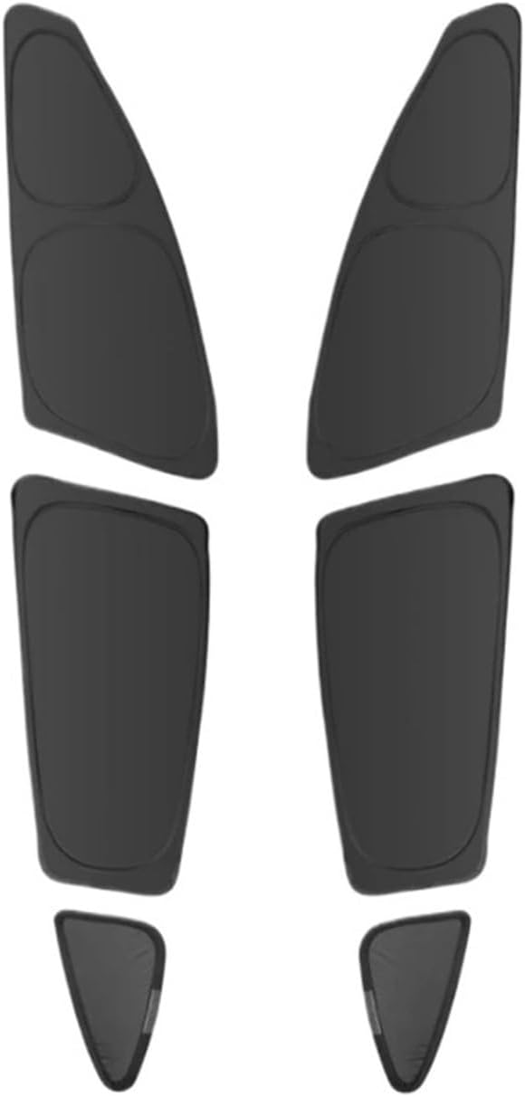 Compatible with 2016-2024 Tesla Model 3 Highland Sunshade Side Windows Rear Windshield Sun Shades Reflective Covers Sunproof UV Rays Privacy(6PCS Side Window)