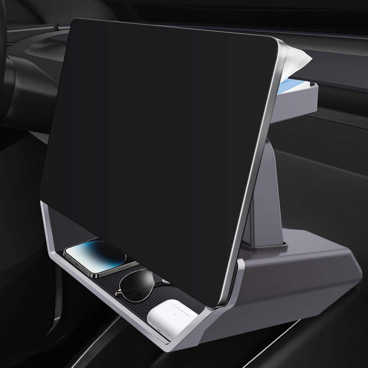 Under Screen Storage Organizer for Tesla Model Y Juniper/Yl/3 Highland