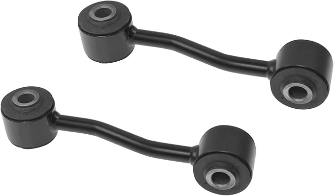 TRQ Front Driver and Passenger Side Sway Bar Link Set 2 Piece Compatible with 2002-2007 Jeep Liberty