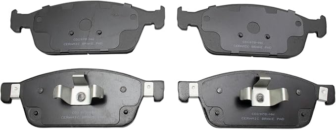 TRQ Front Brake Pads Ceramic Compatible with 2017-2019 Ford Escape 2018-2019 Lincoln MKC