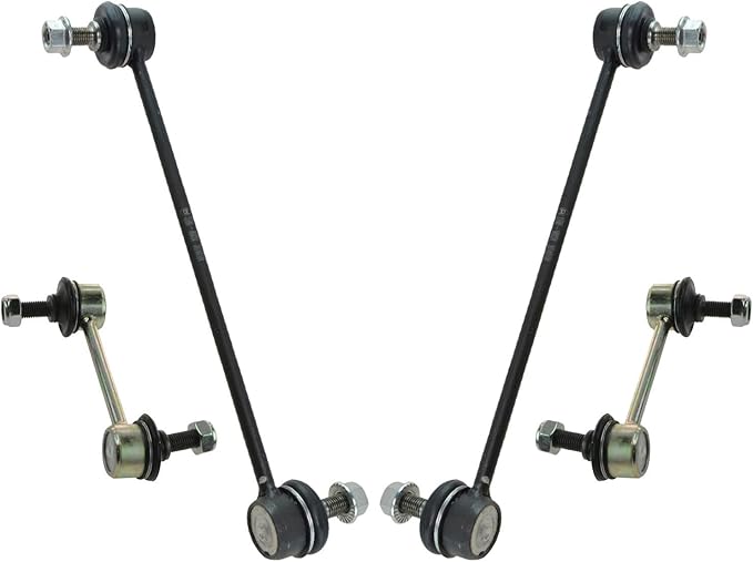 TRQ Sway Bar Stabilizer Link Set Front & Rear Compatible with 10-13 Kizashi