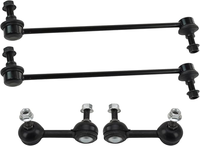 TRQ Front and Rear Sway Bar Link Set 4 Piece Compatible with 2007-2016 Honda CR-V
