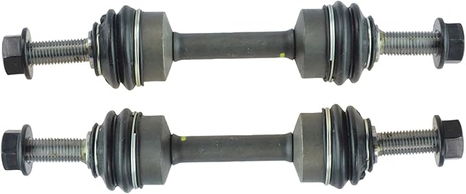 TRQ Front Driver and Passenger Side Sway Bar Link Set 2 Piece Compatible with 2009-2020 Ford F-150 Rear Wheel Drive 2007-2024 Expedition 2007-2024 Lincoln Navigator