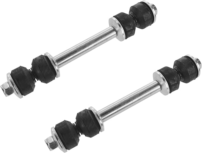 TRQ Front Driver and Passenger Side Sway Bar Link Set 2 Piece Compatible with 1980-2003 Ford F-150 1997-2002 Expedition 1997-1999 F-250 2004 F-150 Heritage 1998-2002 Lincoln Navigator 2002 Blackwood
