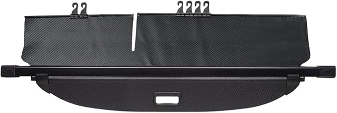 Powerty Cargo Cover Only Fit for Hyundai Tucson 2016 2017 2018 2019 2020 2021 Retractable Trunk Shielding Shade Cargo Luggage Cover Carbon Fiber Texture (Updated Version:no Gap)