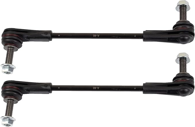 TRQ Front Driver and Passenger Side Sway Bar Link Set 2 Piece Compatible with 18-24 Buick Enclave 17-24 Cadillac XT5 20-24 XT6 18-23 Chevrolet Traverse 19-24 Blazer 17-23 GMC Acadia