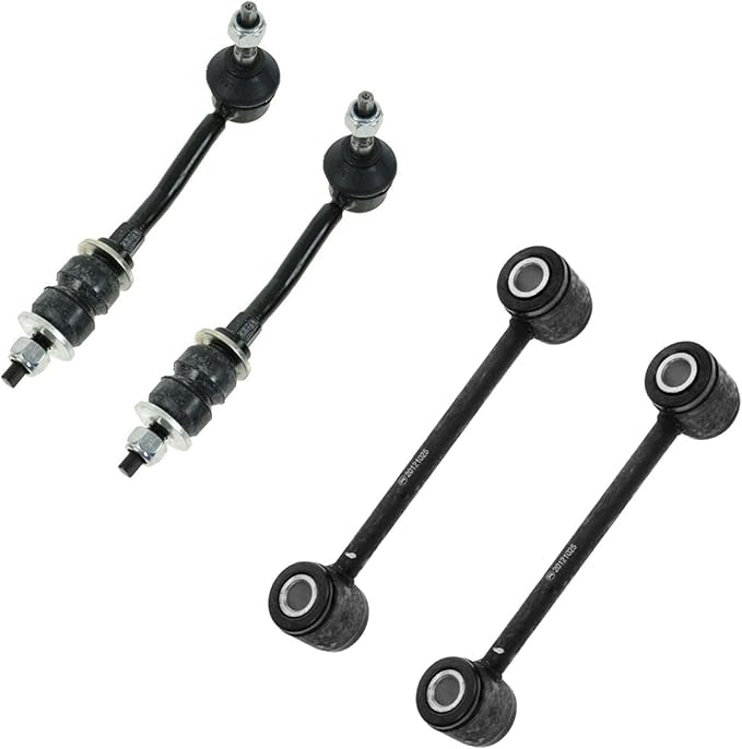 TRQ Front & Rear Sway Bar Stabilizer Link Set Compatible with 1997-2004 Dodge Dakota