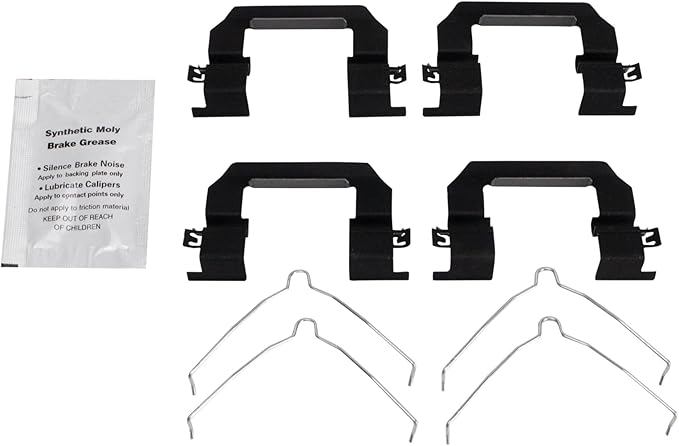 TRQ Front Brake Pads Ceramic Compatible with 2019-2021 Genesis G70 2018-2020 Kia Stinger