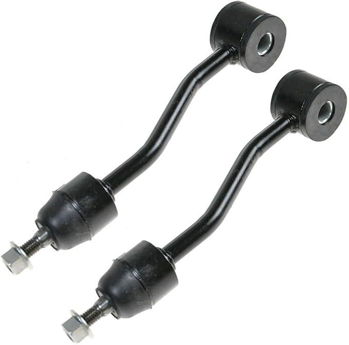 TRQ Front and Rear Sway Bar Link Set 4 Piece Compatible with 1997-2006 Jeep Wrangler