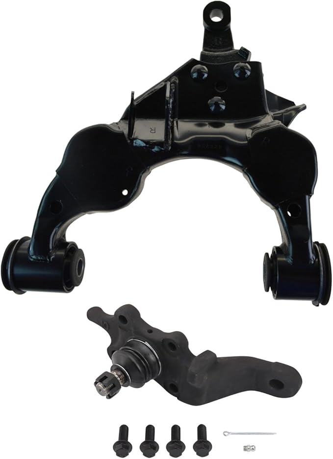 TRQ Front Right Lower Control Arm with Ball Joint Compatible with 2000-2002 Toyota Tundra 2001-2002 Sequoia