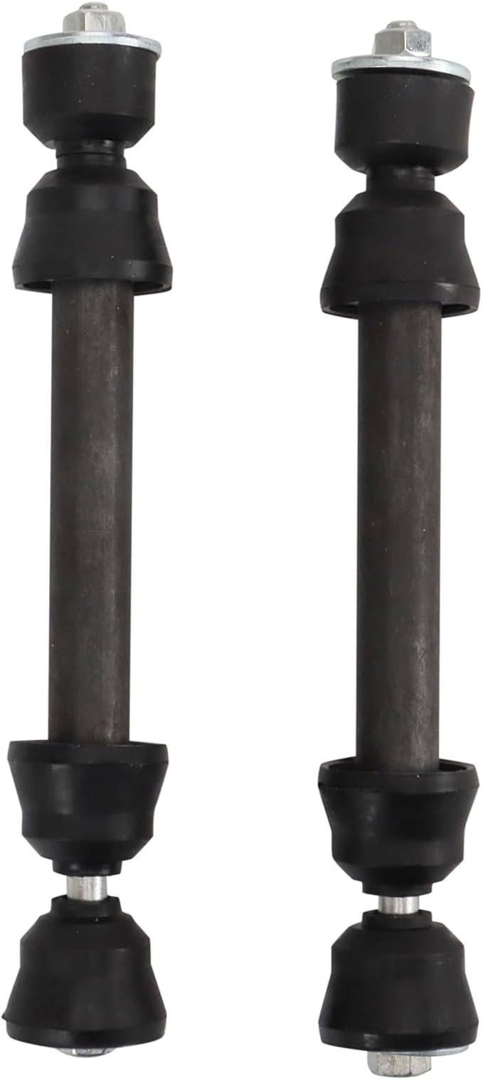 TRQ Front Sway Bar Link Kit Pair Set of 2 Compatible with Chevy GMC Pickup Truck SUV 4WD 4x4