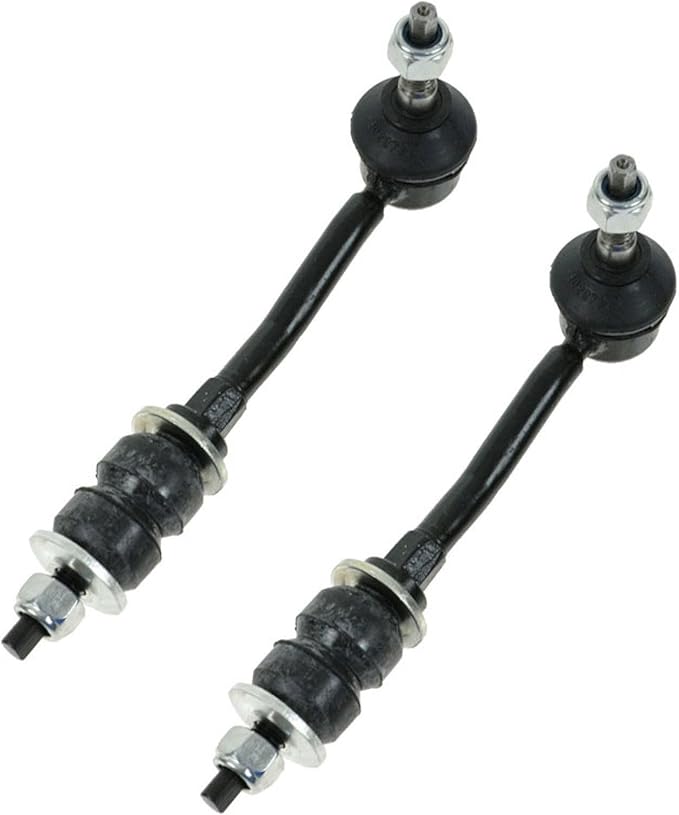 TRQ Front Driver and Passenger Side Sway Bar Link Set Compatible with 1997-2004 Dodge Dakota Rear Wheel Drive 1999-2003 Durango Rear Wheel Drive