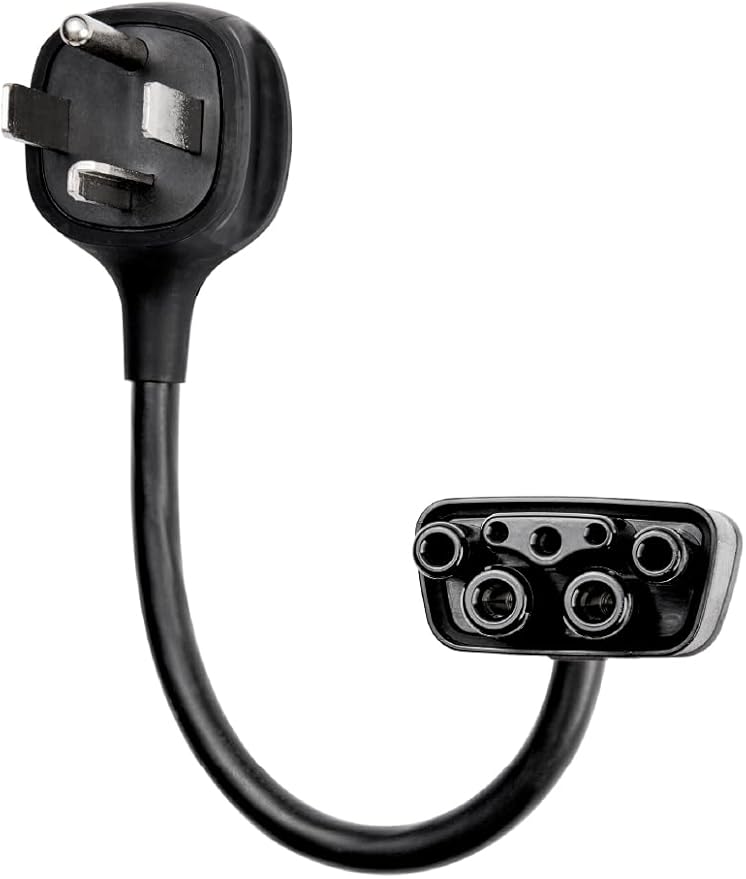 LENZ NEMA 14-30 Adapter for Tesla Mobile Connector Gen 2 & Gen 3, 24A Max Charging on 240V 14-30 Outlets (Adapter Only, Not a Charger)
