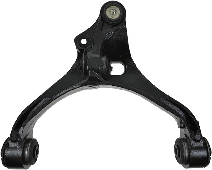 TRQ Front Lower Driver and Passenger Side Control Arm and Ball Joint Set 2 Piece Compatible with 2005-2010 Dodge Dakota 2006-2009 Mitsubishi Raider 2011 Ram Dakota