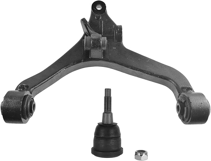 TRQ Front Left Lower Control Arm with Ball Joint Compatible with 2005-2007 Jeep Liberty
