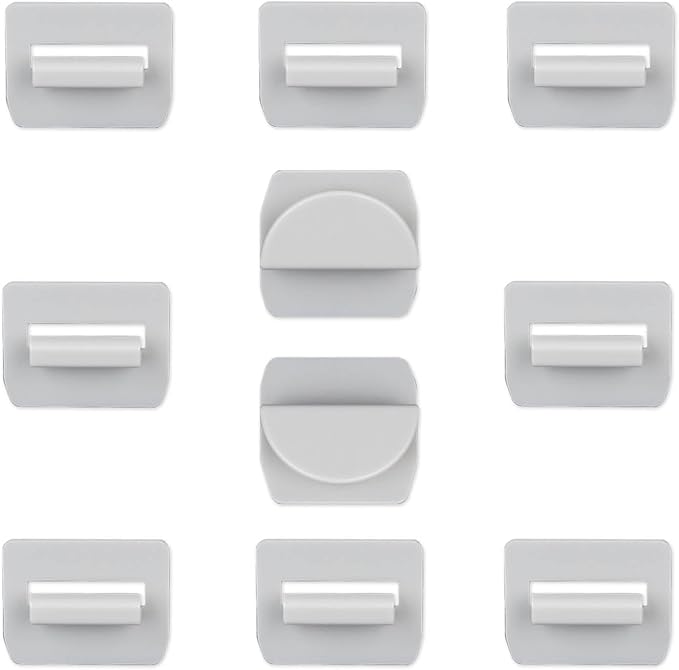 for Tesla Model Y Roof Sunshade Clips 10 PCS(Grey)