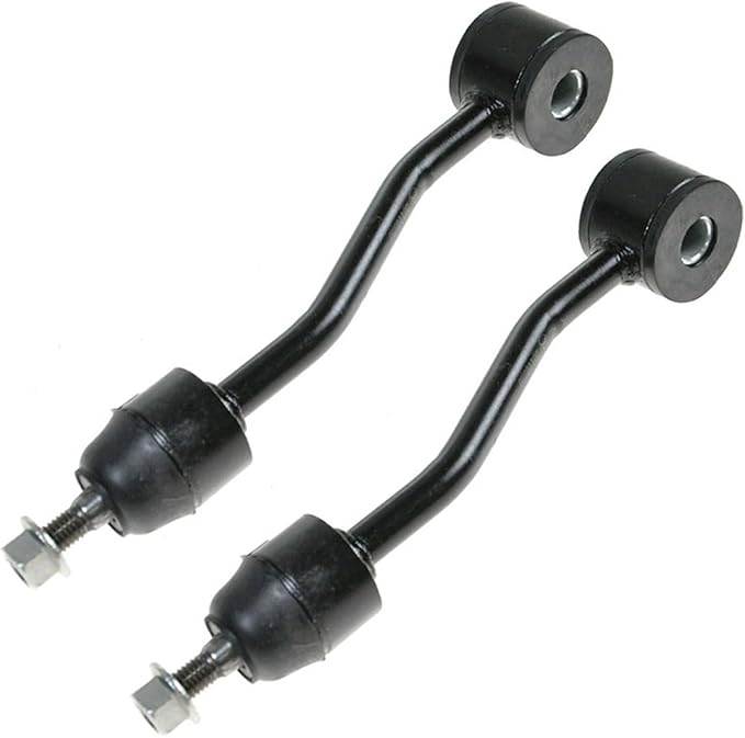 TRQ Front Sway Bar Stabilizer Link Set Compatible with 1997-2006 Jeep Wrangler