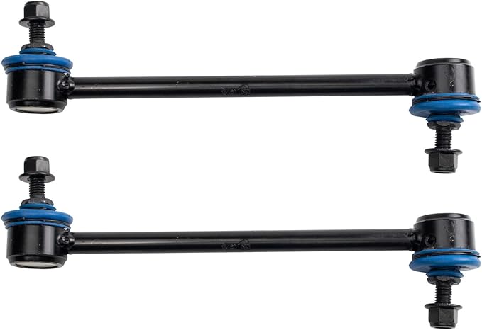 TRQ Front Sway Bar Stabilizer Link Set Compatible with 2010-2013 Ford Transit Connect