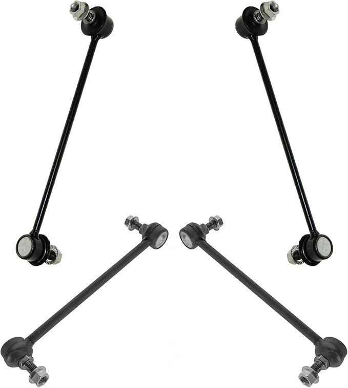 TRQ Front & Rear Sway Bar Stabilizer Link Set Compatible with 2001-2003 Toyota Highlander