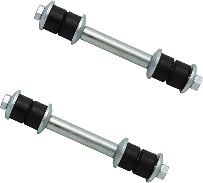TRQ Front Driver and Passenger Side Sway Bar Link Set 2 Piece Compatible with 1993-1998 Toyota T100 4 Wheel Drive