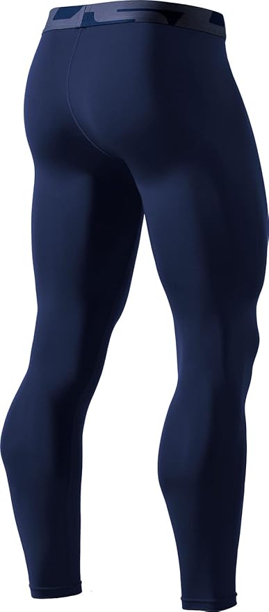 TSLA Men's Compression Pants - Cool Dry Athletic Sports Workout Running Tights Leggings Baselayer