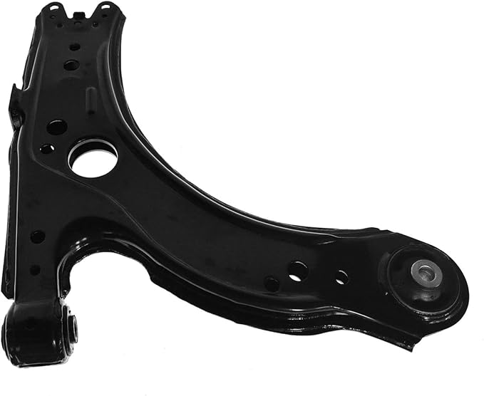 TRQ Front Right Lower Control Arm with Ball Joint Compatible with 1998-2007 Volkswagen Beetle 2000-2006 Golf 2000-2005 Jetta