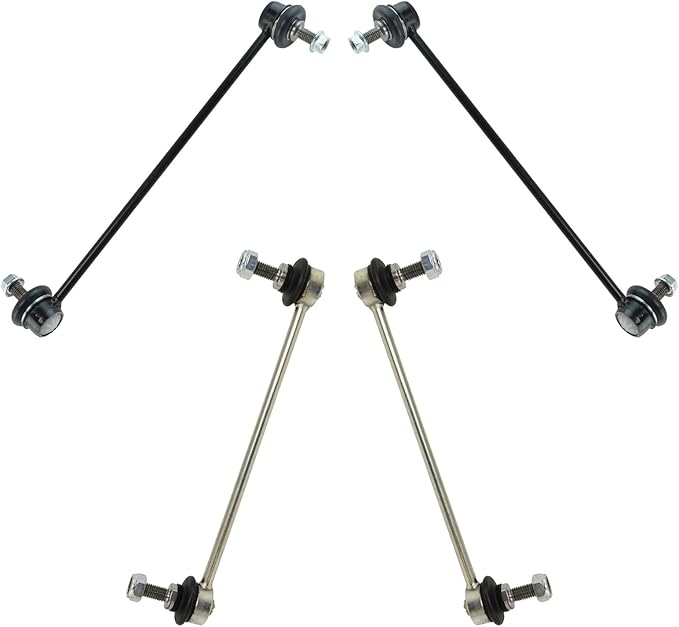 TRQ Front and Rear Sway Bar Link Set 4 Piece Compatible with 2002-2006 Mini Cooper