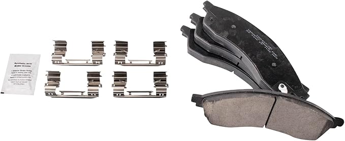 TRQ Front Brake Pads Ceramic Compatible with 2022-2023 Ford Edge 2021-2022 Lincoln Nautilus