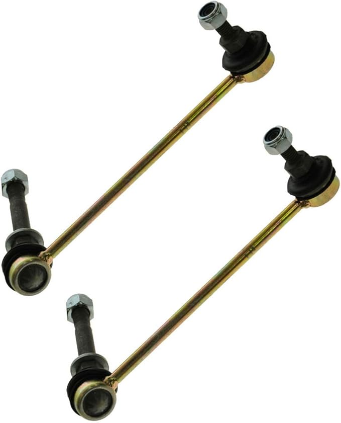 TRQ Driver and Passenger Side Sway Bar Link Set 2 Piece Compatible with 1999-2005 Porsche 911 1997-2004 Boxster