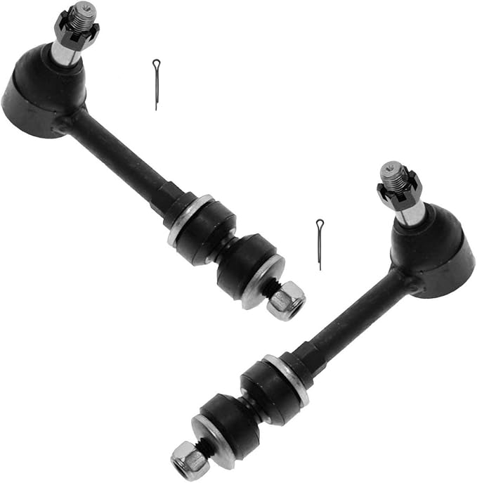 TRQ Front Sway Bar Stabilizer Link Set Compatible with 2000-2001 Dodge Ram 1500 2000-2002 Ram 2500 Ram 3500
