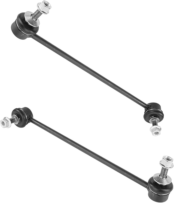 TRQ Front Driver and Passenger Side Sway Bar Link Set 2 Piece Compatible with 2004-2007 BMW 525i 2004-2007 530i 2004-2005 545i 2006-2010 550i 2006-2010 M5 2008-2010 528i 2008-2010 535i