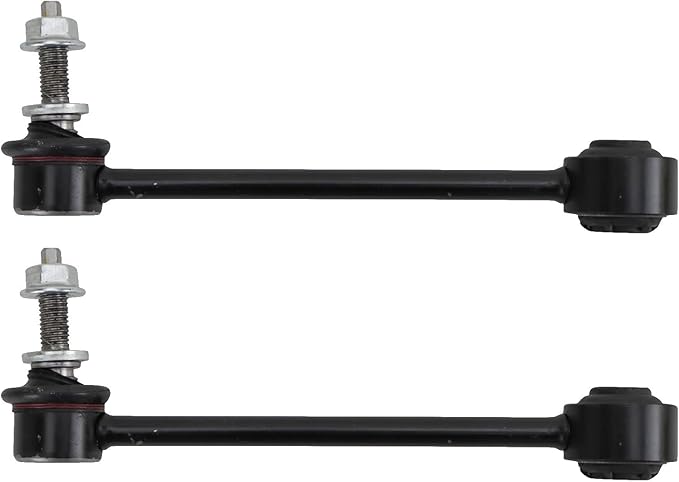 TRQ Rear Driver and Passenger Side Sway Bar Link Set 2 Piece Compatible with 2018-2023 Chevrolet Equinox 2018-2023 Terrain