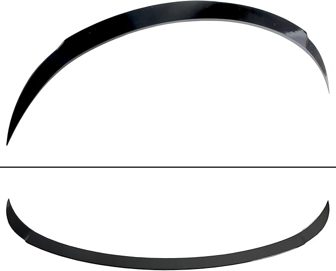 STSEV01 Rear Spoiler Fit for Tesla New Model Y Juniper 2026, Model YL-Style Performance Type ABS Wing Sporty Appearance, Trunk DeckLid Lip Exterior Accessories, Tape Installation (Gloss Black)