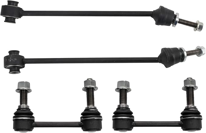 TRQ Sway Bar Link Set Compatible with 2012-2019 Mercedes-Benz