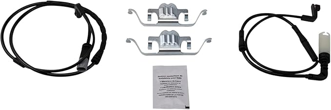TRQ Rear Ceramic Brake Pad Set Compatible with 04-07 BMW 525i 530i 06-07 525xi 530xi 08-10 528i 09-10 528i xDrive 535i xDrive 08 528xi 535xi 07-08 X5 L6 3.0L 09-10 X5 xDrive30i 09-18 X6 xDrive35i