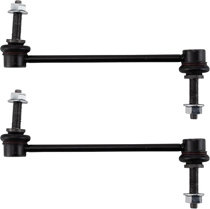 TRQ Front Sway Bar Stabilizer Link Set Compatible with 2015-2022 Ford Mustang