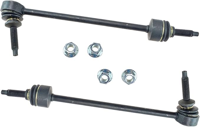 TRQ Front Driver and Passenger Side Sway Bar Link Set 2 Piece Compatible with 2010-2014 Ford F-150 SVT Raptor