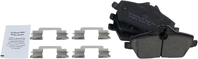 TRQ Front Brake Pads Ceramic Compatible with 2007-2023 Mini Cooper