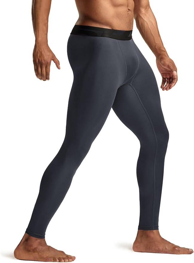 TSLA Men's Compression Pants - Cool Dry Athletic Sports Workout Running Tights Leggings Baselayer