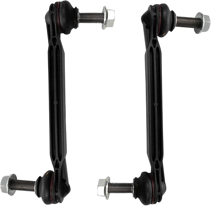 TRQ Rear Driver and Passenger Side Sway Bar Link Set 2 Piece Compatible with 17-22 Jeep Compass All Wheel Drive 15-22 Renegade All Wheel Drive 23-24 Compass 2023 Renegade 19-23 Fiat 500X