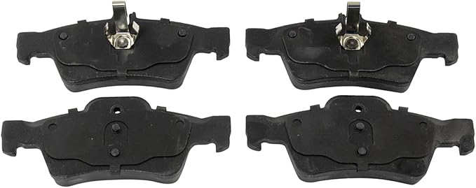 TRQ Brake Pad Premium Ceramic Rear Kit for Mercedes Benz CL E S SL Series