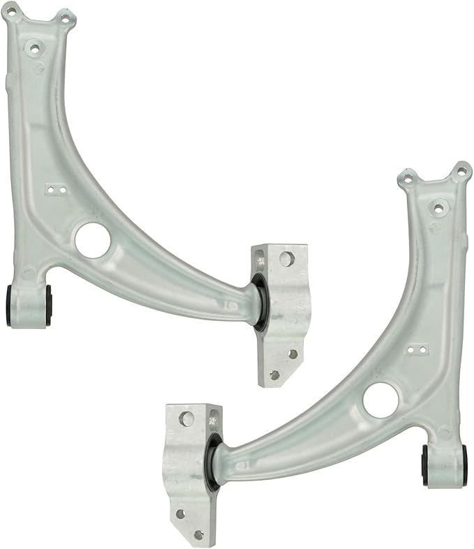 TRQ Front Lower Control Arm Driver and Passenger Side Aluminum Compatible with 2009-2017 Volkswagen CC 2006-2010 Passat 2009-2016 Tiguan