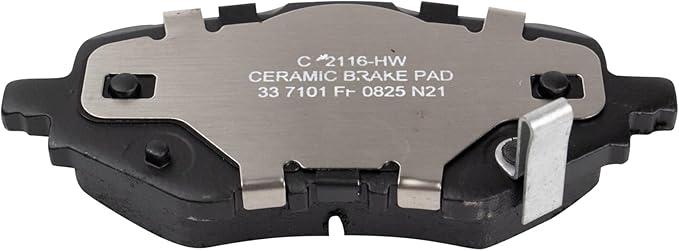 TRQ Rear Brake Pads Ceramic Compatible with 2017-2021 Honda Clarity