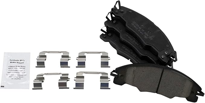 TRQ Front Brake Pads Ceramic Compatible with 2008-2011 Ford Focus